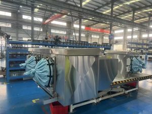 Макросъемка цеха по производству воздухоохладителей