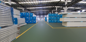 Реальное фото готовой продукции цеха холодильных панелей