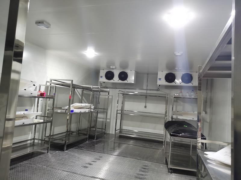 Холодильное помещение ресторана в Киргизии