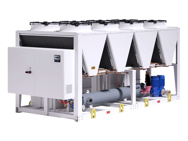 Панорамный вид холодильной установки