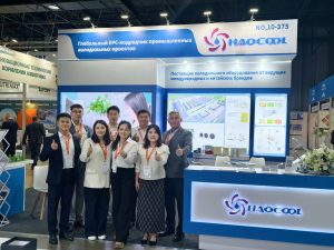 Фотография команды Haocool на сельскохозяйственной выставке холодильной цепи