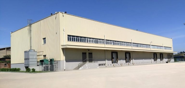 Наружная часть 5000-тонной сельхозхолодильной камеры